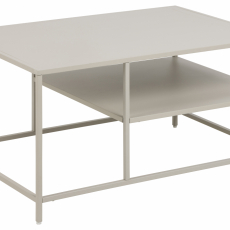 Konferenční stolek Newcastle I., 90 cm, světle šedá - 7