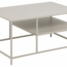 Konferenční stolek Newcastle I., 90 cm, světle šedá - 7