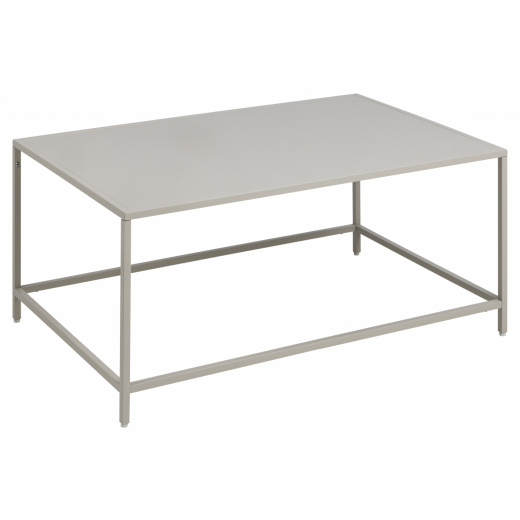 Konferenční stolek Newcastle II., 90 cm, světle šedá - 1