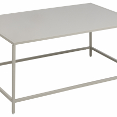 Konferenční stolek Newcastle II., 90 cm, světle šedá - 1