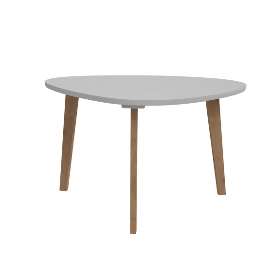 Konferenční stolek Norse, 80 cm, šedá - 1
