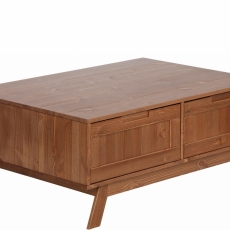 Konferenční stolek Ohaia, 100 cm, hnědá - 1