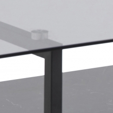 Konferenční stolek Okaya, 110 cm, černá - 7
