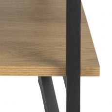 Konferenční stolek Okaya, 80 cm, dub - 5
