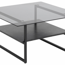 Konferenční stolek Okaya, 80 cm, šedá - 1