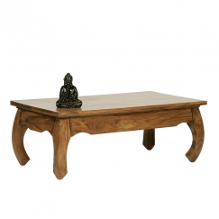 Konferenční stolek Opium, 110 cm, masiv Sheesham