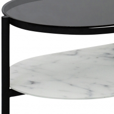 Konferenční stolek oválný Agama, 115 cm - 3