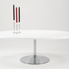 Konferenční stolek oválný Organic 140 cm - 1
