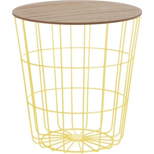 Konferenční stolek Pavola 2, 39 cm, žlutá - 1