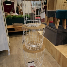 Konferenční stolek Pavola, 39 cm, bílá - 3