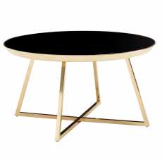Konferenční stolek Polen, 76 cm, černá - 1