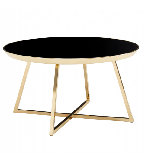 Konferenční stolek Polen, 76 cm, černá