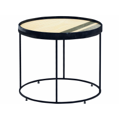 Konferenční stolek Portia, 49 cm, černá