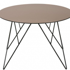 Konferenční stolek Prunus, 80 cm, bronzová - 2