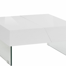 Konferenční stolek Puna, 75 cm, bílá - 2