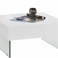 Konferenční stolek Puna, 75 cm, bílá - 1