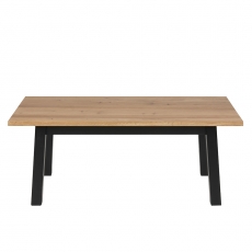 Konferenční stolek Rachel, 117 cm, černá/dub - 2