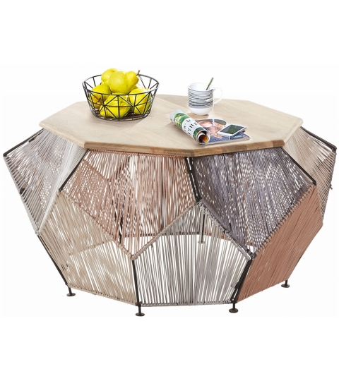 Konferenční stolek Ren, 90 cm, masivní mango