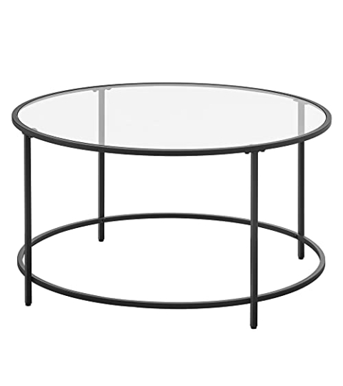 Konferenční stolek Rion, 84 cm, černá