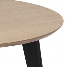Konferenční stolek Roxby, 80 cm, přírodní - 3