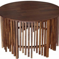 Konferenční stolek Rubi, 90 cm, hnědá - 1