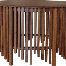 Konferenční stolek Rubi, 90 cm, hnědá - 2