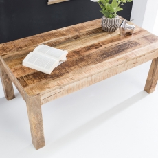 Konferenční stolek Rustica, 110 cm, mangové dřevo - 6