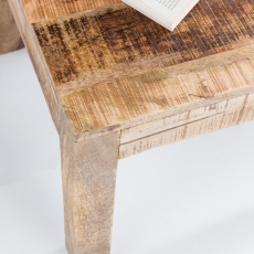 Konferenční stolek Rustica, 110 cm, mangové dřevo - 8