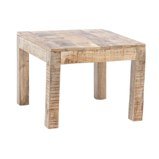 Konferenční stolek Rustica 60 cm, mangové dřevo - 1
