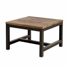 Konferenční stolek s dřevěnou deskou Harvest, 60 cm - 1