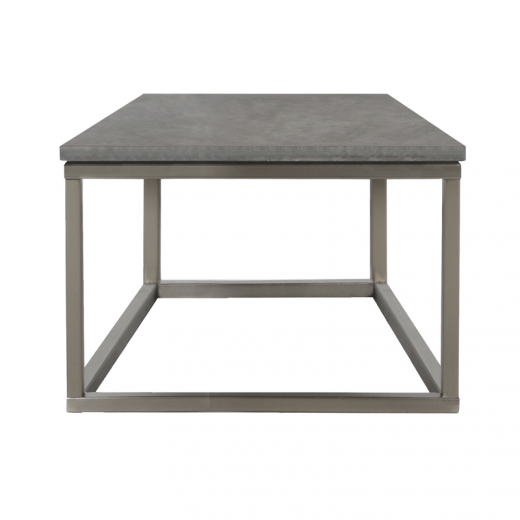 Konferenční stolek s mramorovou deskou Brain, 50 cm - 1