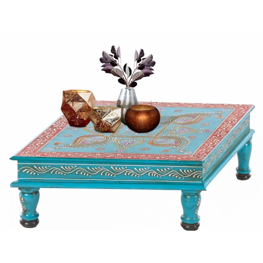 Konferenční stolek Sara, 40 cm, modrá - 1
