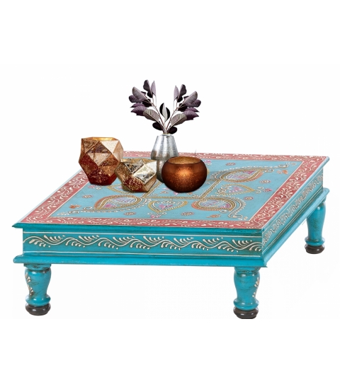 Konferenční stolek Sara, 40 cm, modrá