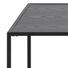 Konferenční stolek Seaford, 110 cm, černá - 7