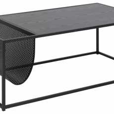 Konferenční stolek Seaford, 110 cm, černá - 1