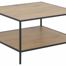 Konferenční stolek Seaford, 80 cm, přírodní - 1