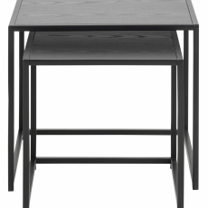 Konferenční stolek Seaford, (SADA 2 ks), černá - 3