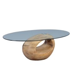 Konferenční stolek skleněný Cosima, 120 cm - 1