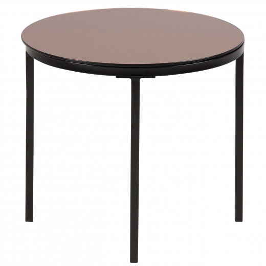 Konferenční stolek skleněný Gira, 50 cm - 1