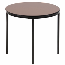 Konferenční stolek skleněný Gira, 50 cm - 1