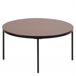 Konferenční stolek skleněný Gira, 80 cm