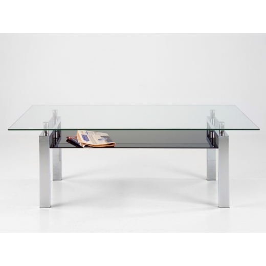 Konferenční stolek skleněný Orion, 120 cm - 1