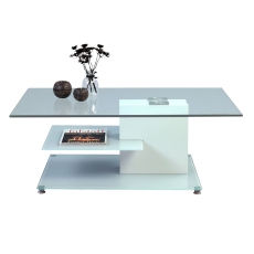Konferenční stolek skleněný Ronda, 110 cm - 2