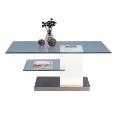 Konferenční stolek skleněný Ronda 2, 110 cm - 2