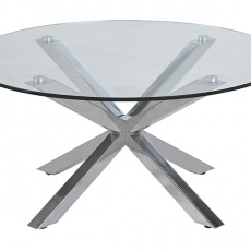 Konferenční stolek skleněný Skyline, 82 cm - 1