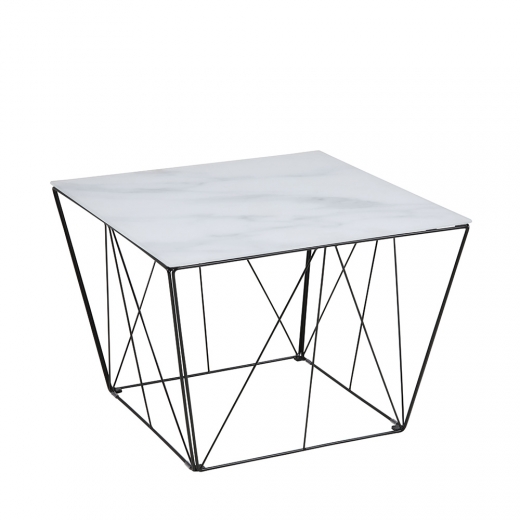 Konferenční stolek skleněný Susana, 60 cm - 1