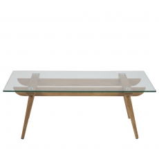 Konferenční stolek skleněný Xena, 110 cm - 2