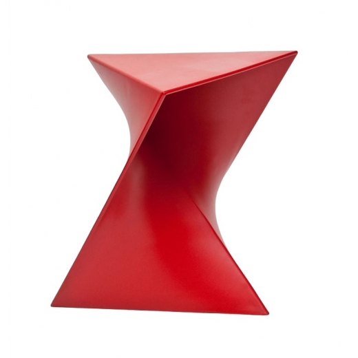 Konferenční stolek Snett, 44 cm, červená - 1