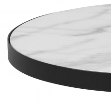 Konferenční stolek Soli, 46 cm, černá/bílá - 10