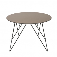 Konferenční stolek Stark, 55 cm, sklo bronz - 5